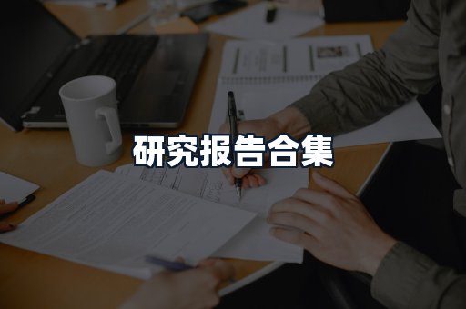 研究报告合集